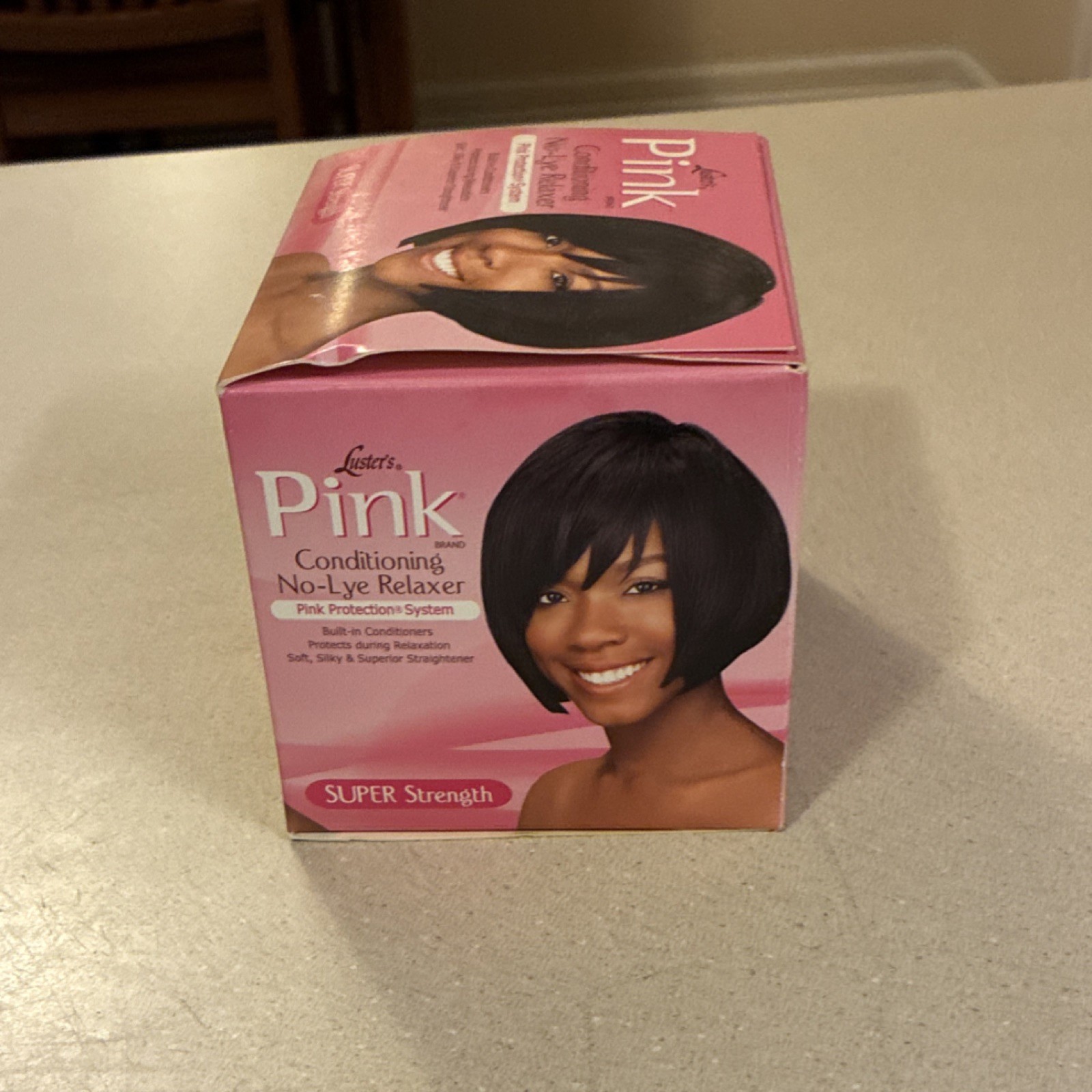 Luster’s Pink Protection System No-Lye Relaxer Super Strength 3.75 oz