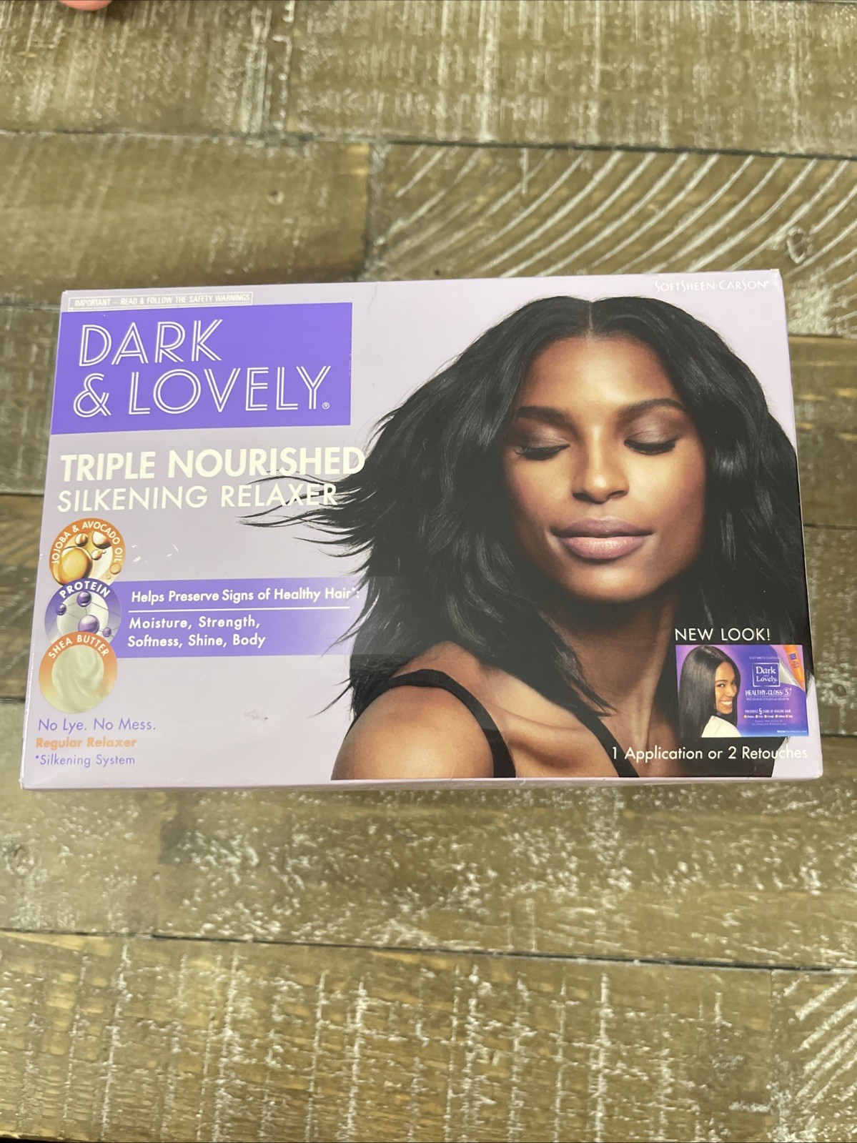 Dark And Lovely Triple Nourished Silkening Relaxer
