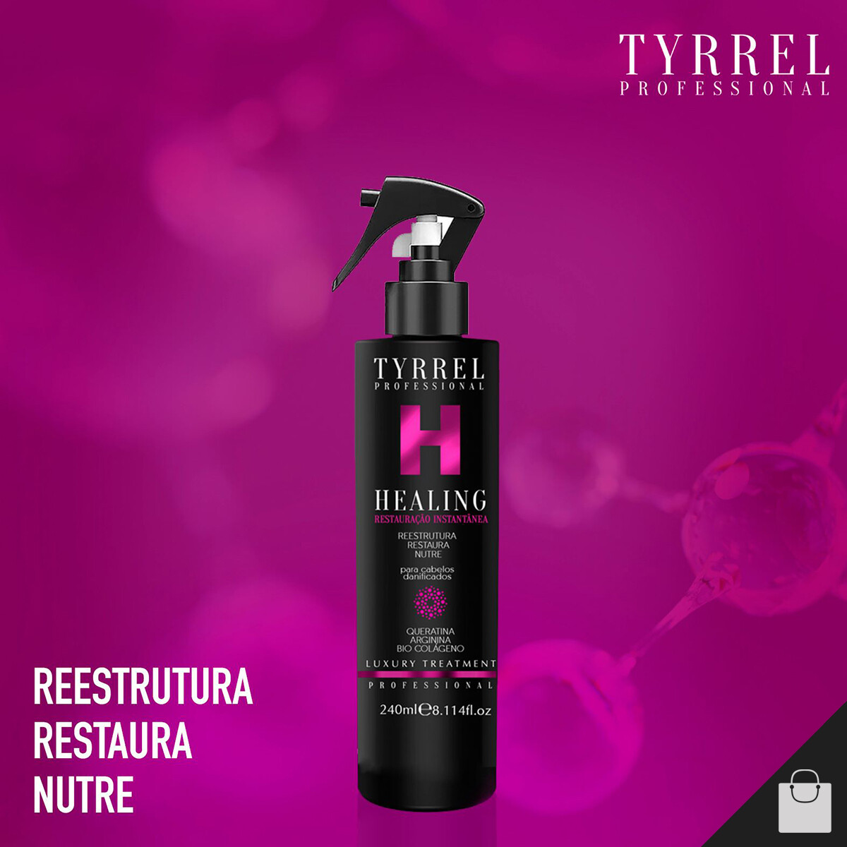Tyrrel Healing Keratin Reconstruction Progressive Restoration Hair Treatment