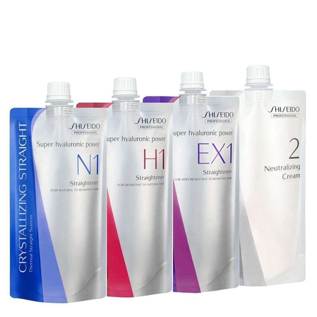 Shiseido Straightener Cream Natural H1 +2 Neutralizing Cream Salon – Barber AD