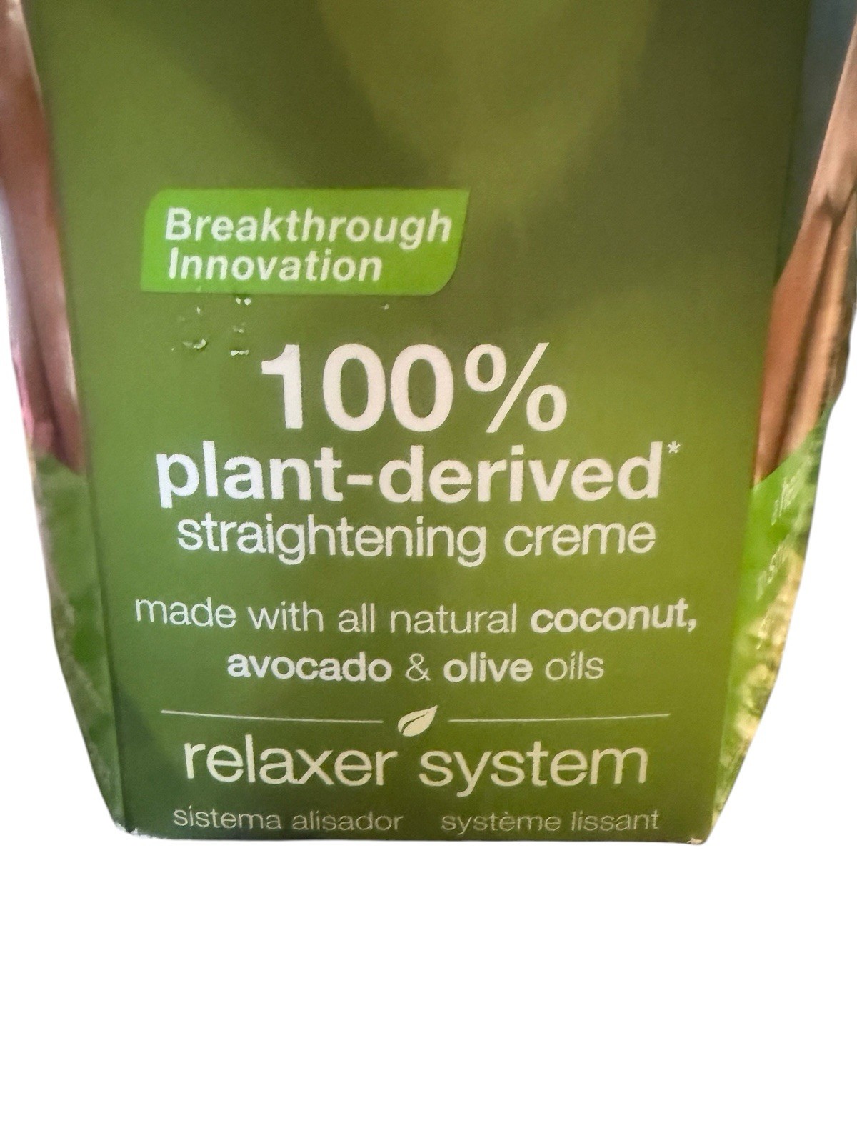 Creme of Nature Straight From Eden Strengthening Relaxer Fine Wavy Delicate Hair