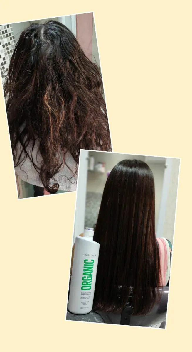 Troia Hair Organic Brazilian Keratin Treatment Progressive Brush Super Hair 2L
