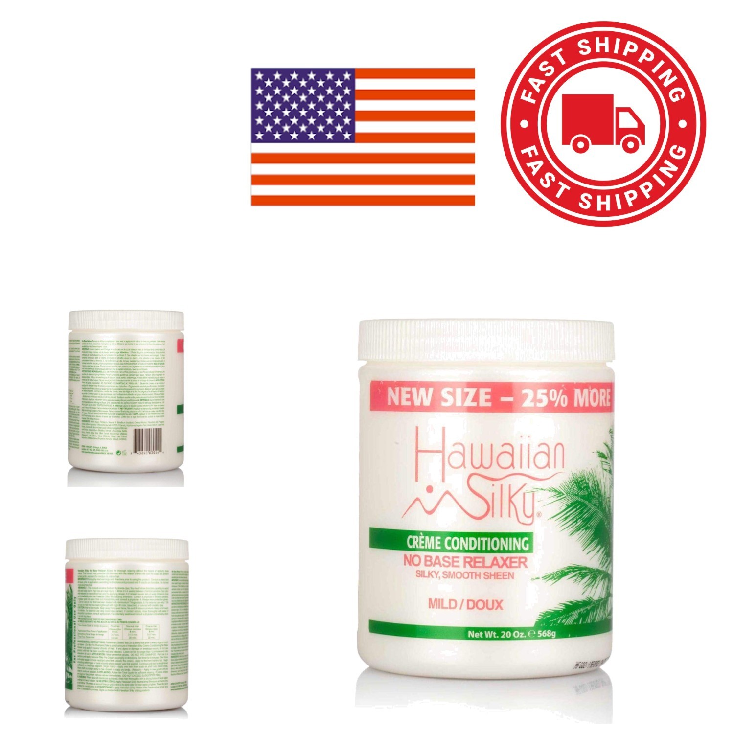 Hair Relaxer 20 Ounce Mild Formula with Olive Oil Blends for Stronger Hair