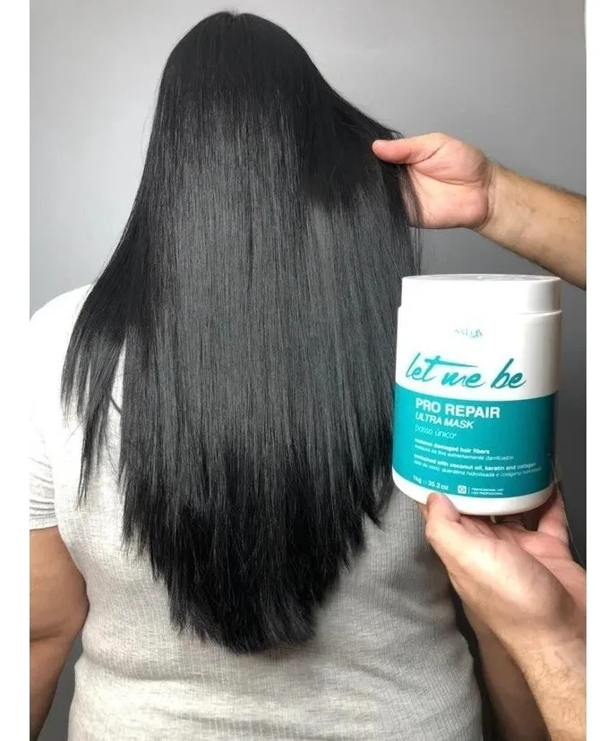 Let Me Be Pro Repair Mask Brazilian Keratin Hair Treatment ProSalon 1kg 3 Day US