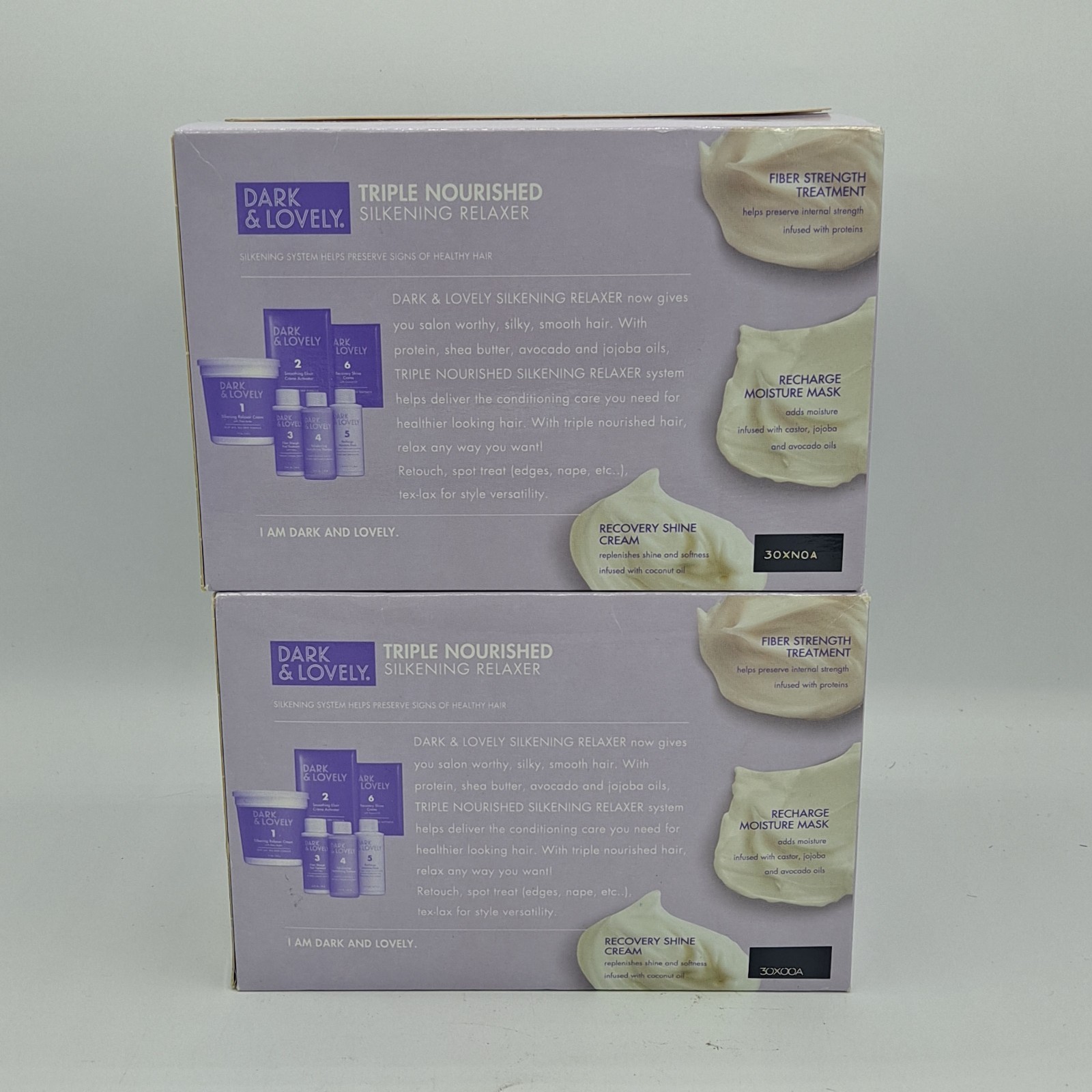 Dark & Lovely Triple Nourished Silkening Relaxer Kit – 2 Pack – As Seen In Pics