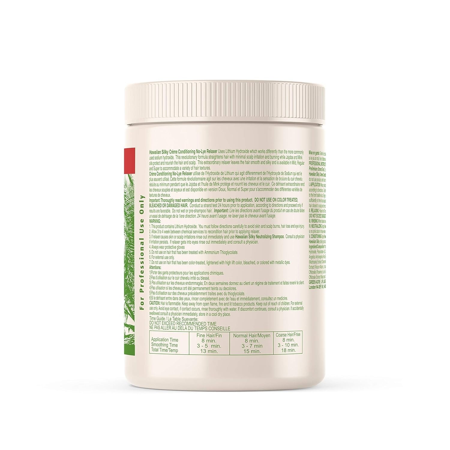 Natural No Lye Relaxer Cream for Coarse Hair – 20 oz, Moisturizing Formula