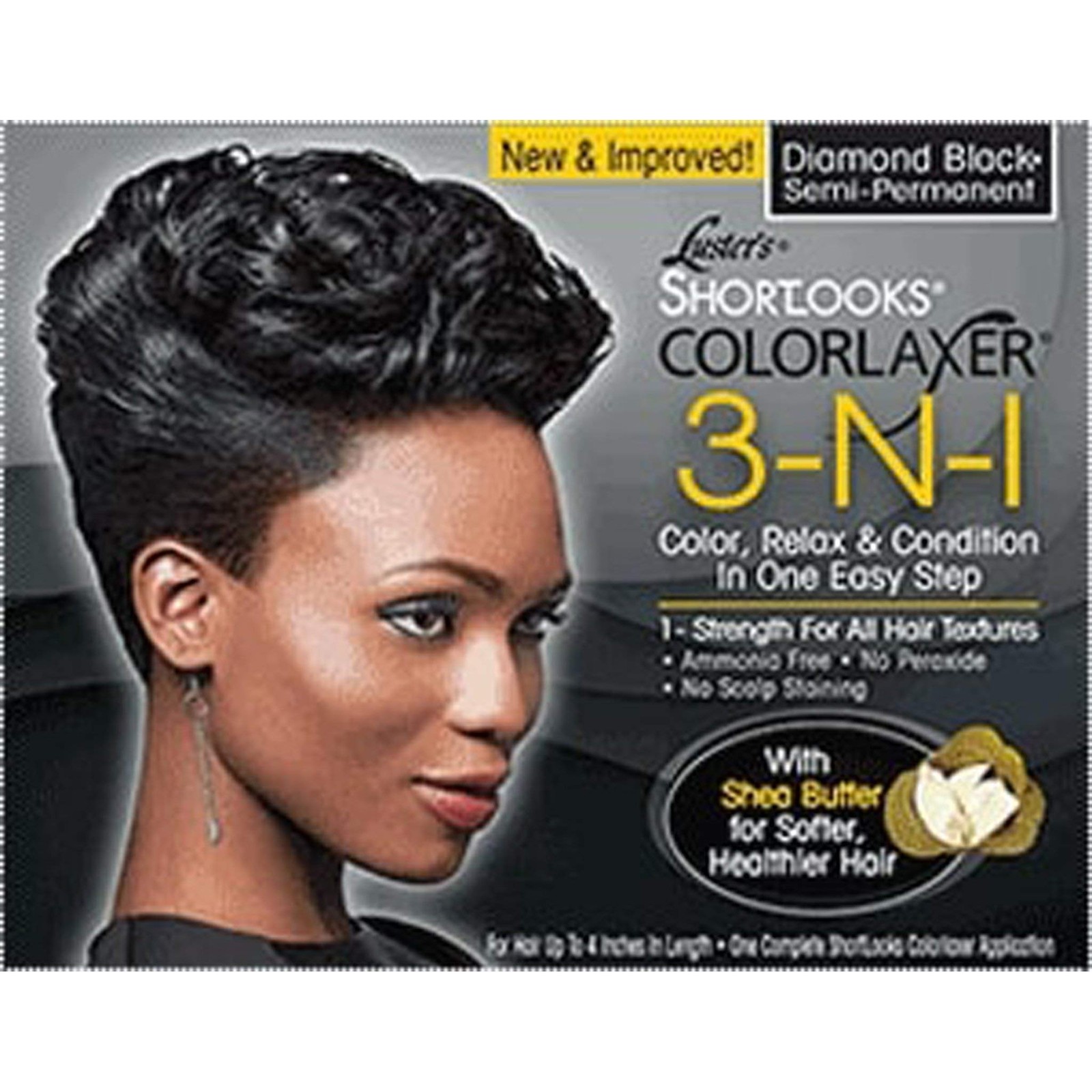 Color Relaxer 3-n-1 Diamond Black Shortlooks