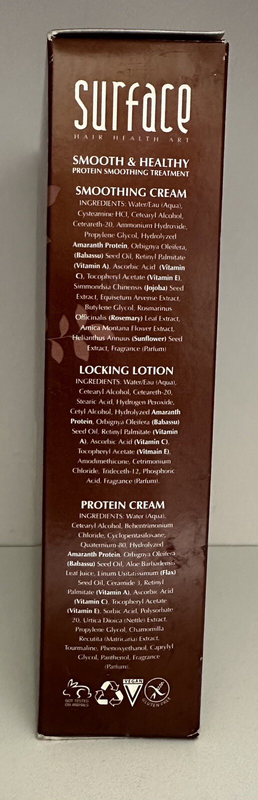 Surface Smooth & Healthy Protein Smoothing Treatment KIT