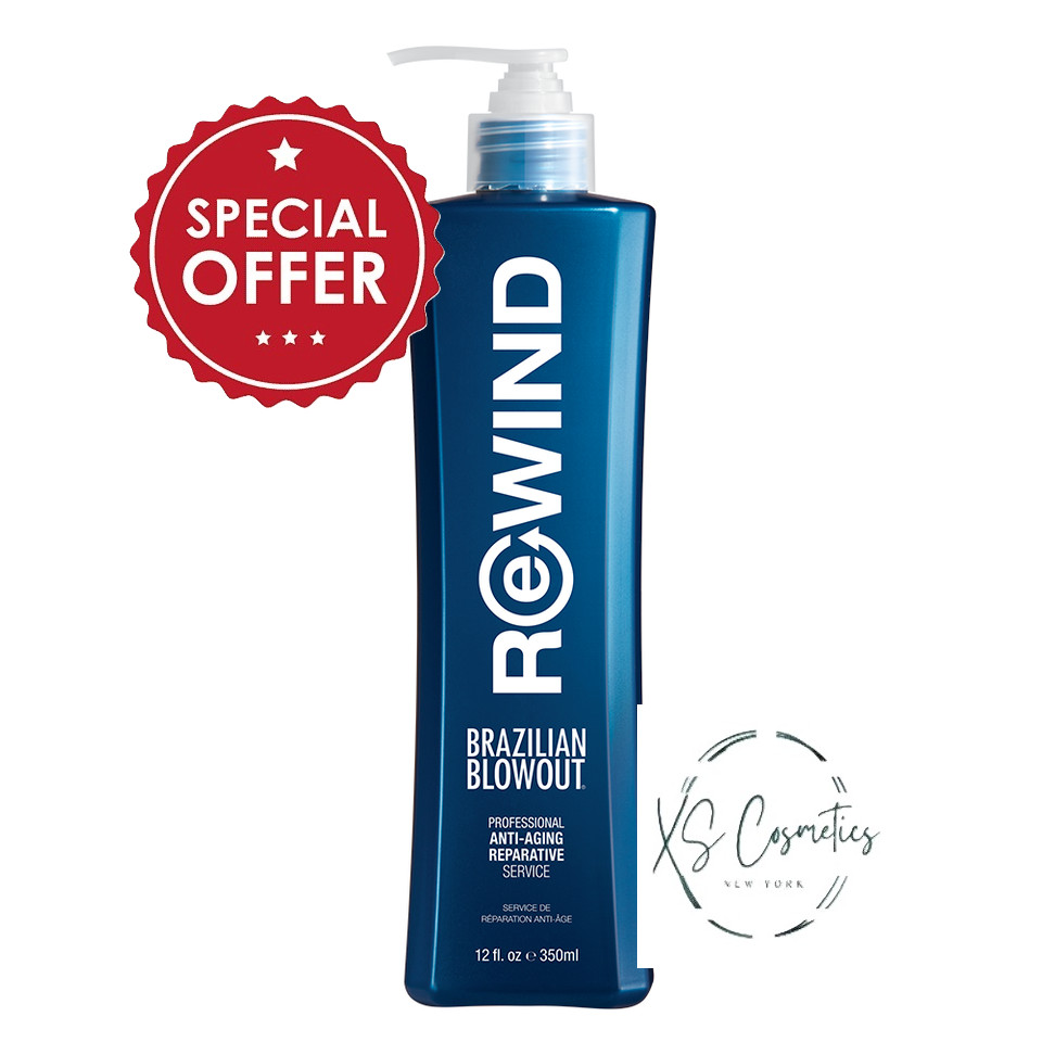 Brazilian Blowout Rewind Anti Aging Reparative Salon Treatment 12 oz