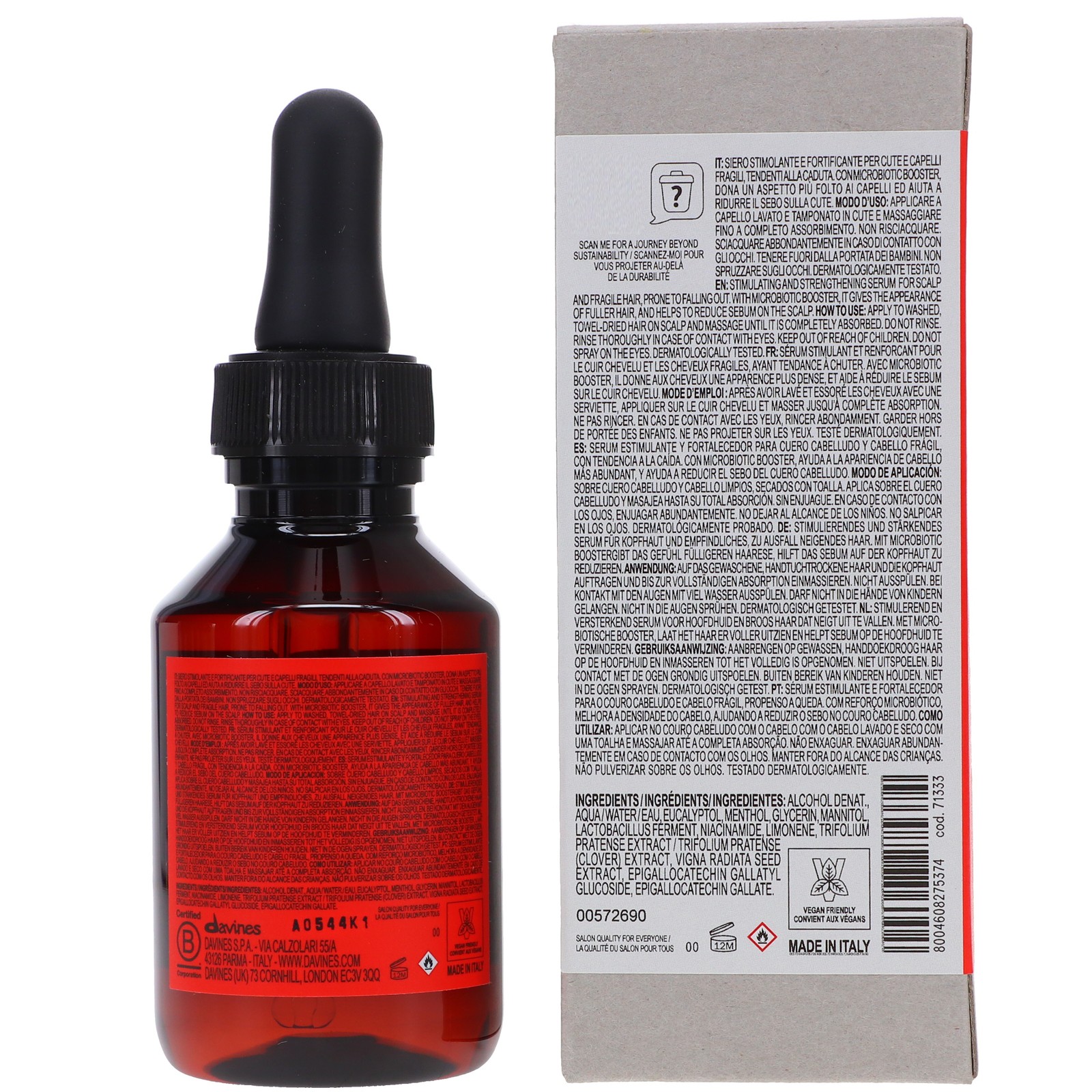 Davines NaturalTech Energizing Superactive 3.38 oz