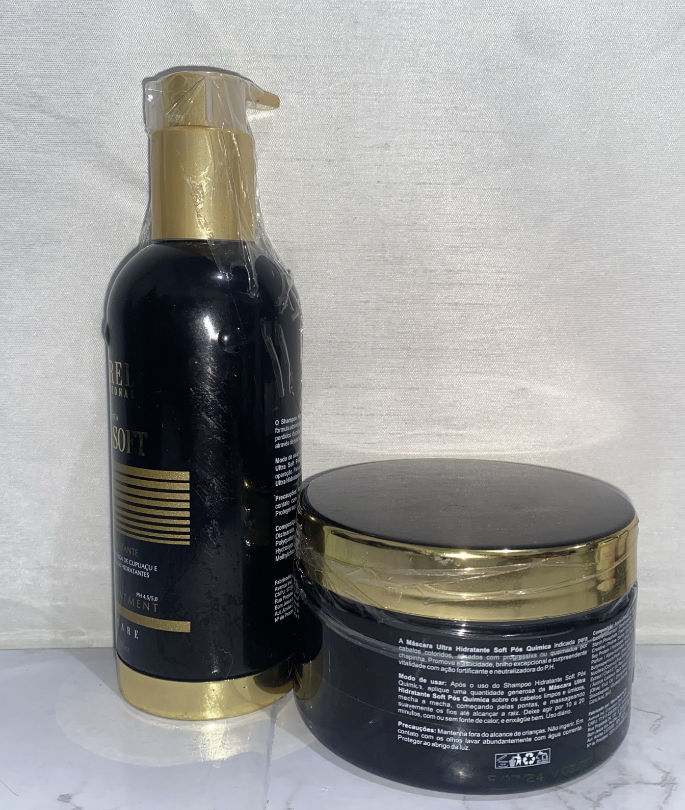 Tyrrel Professional Straightening Kit Shampoo & Mascara Ultra Soft (Hair Mask )