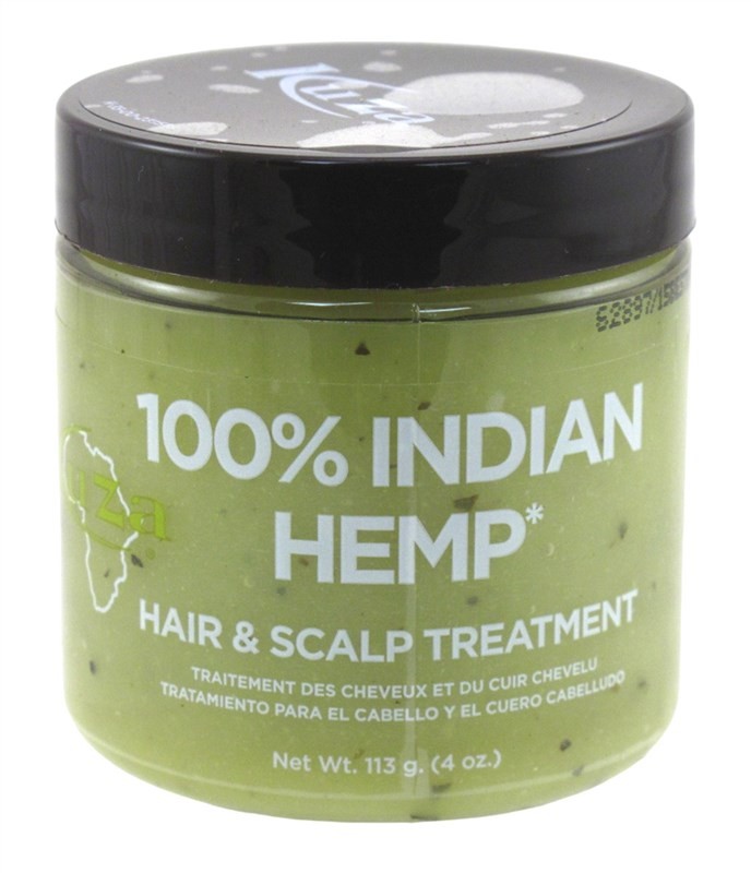 Kuza Indian Hemp Hair & Scalp Treatment 4 Ounce Jar