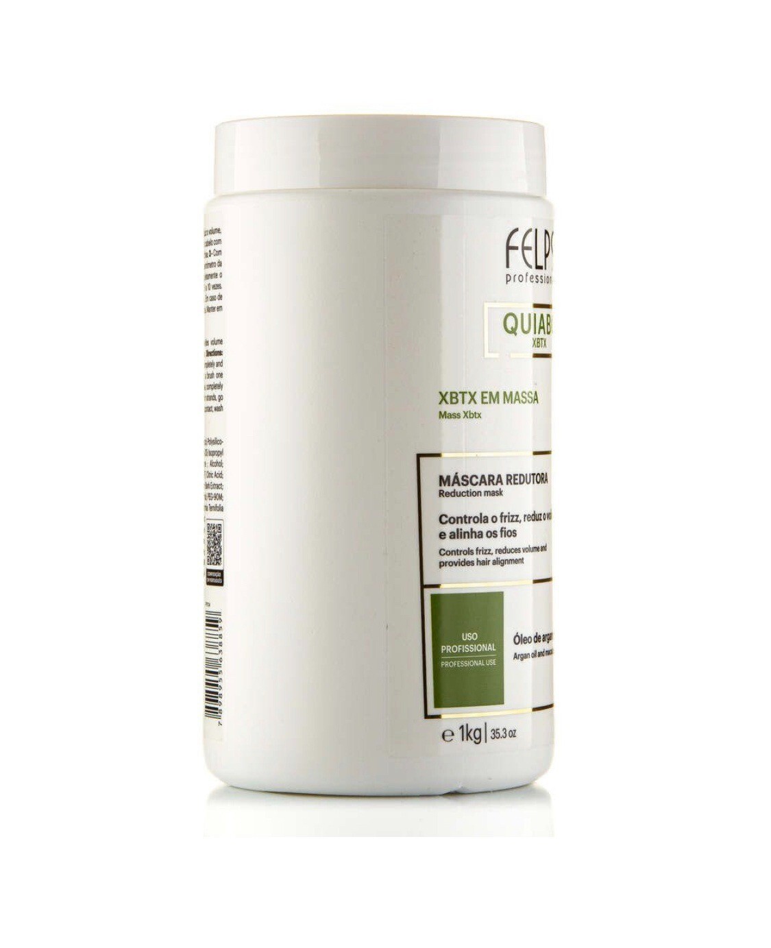 Felps XBTX em OKRA MASSA Cream Smoothing Treatment 1kg 35.3 Oz
