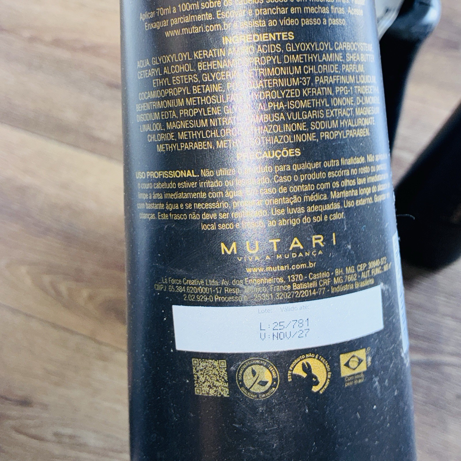 Kit 2x Mutari Progress Reductor Reconstructor – Brazilian Keratin Treatment -1L