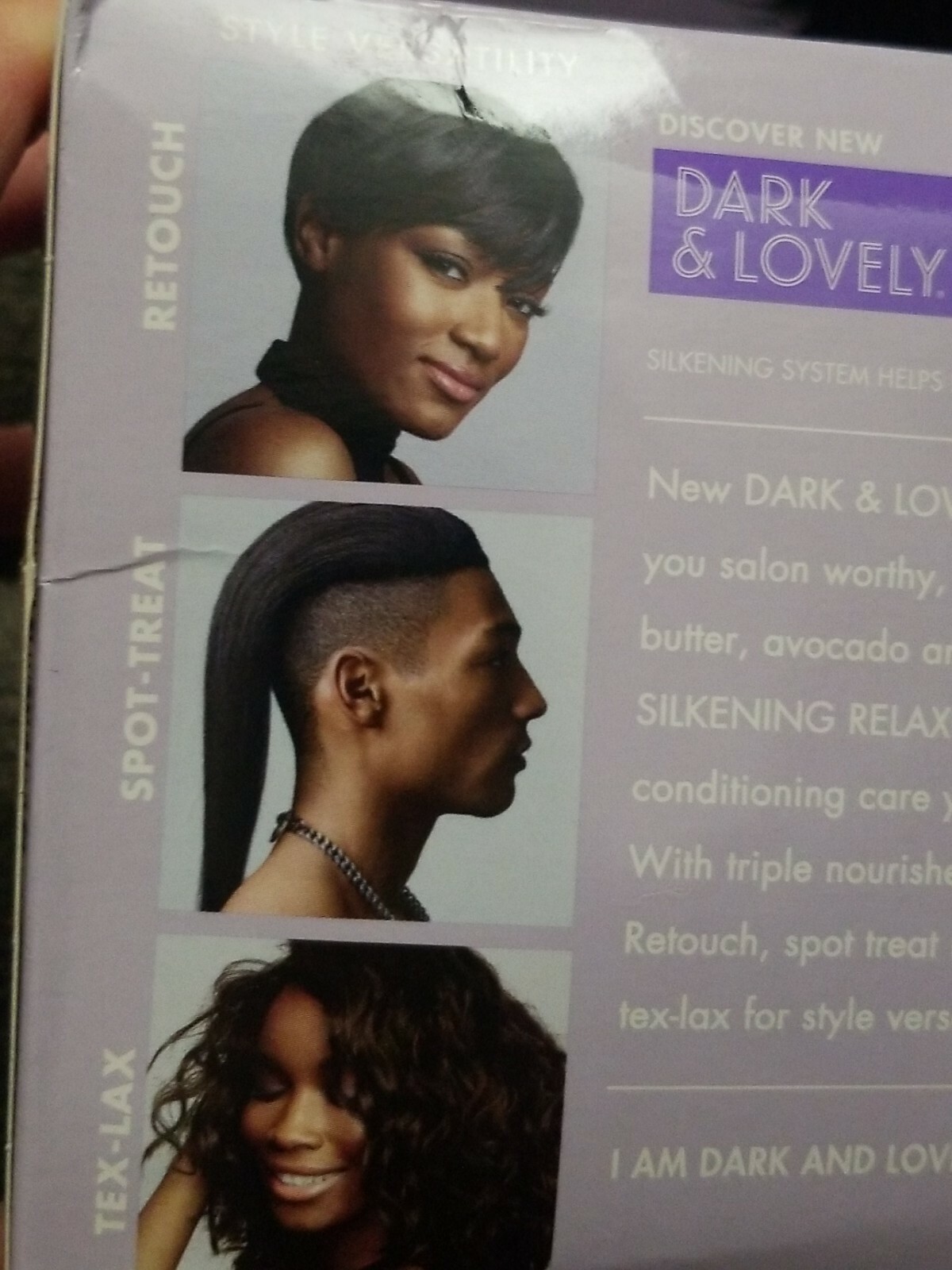 3 Pack DARK & LOVELY Triple Nourished Silkening Relaxer