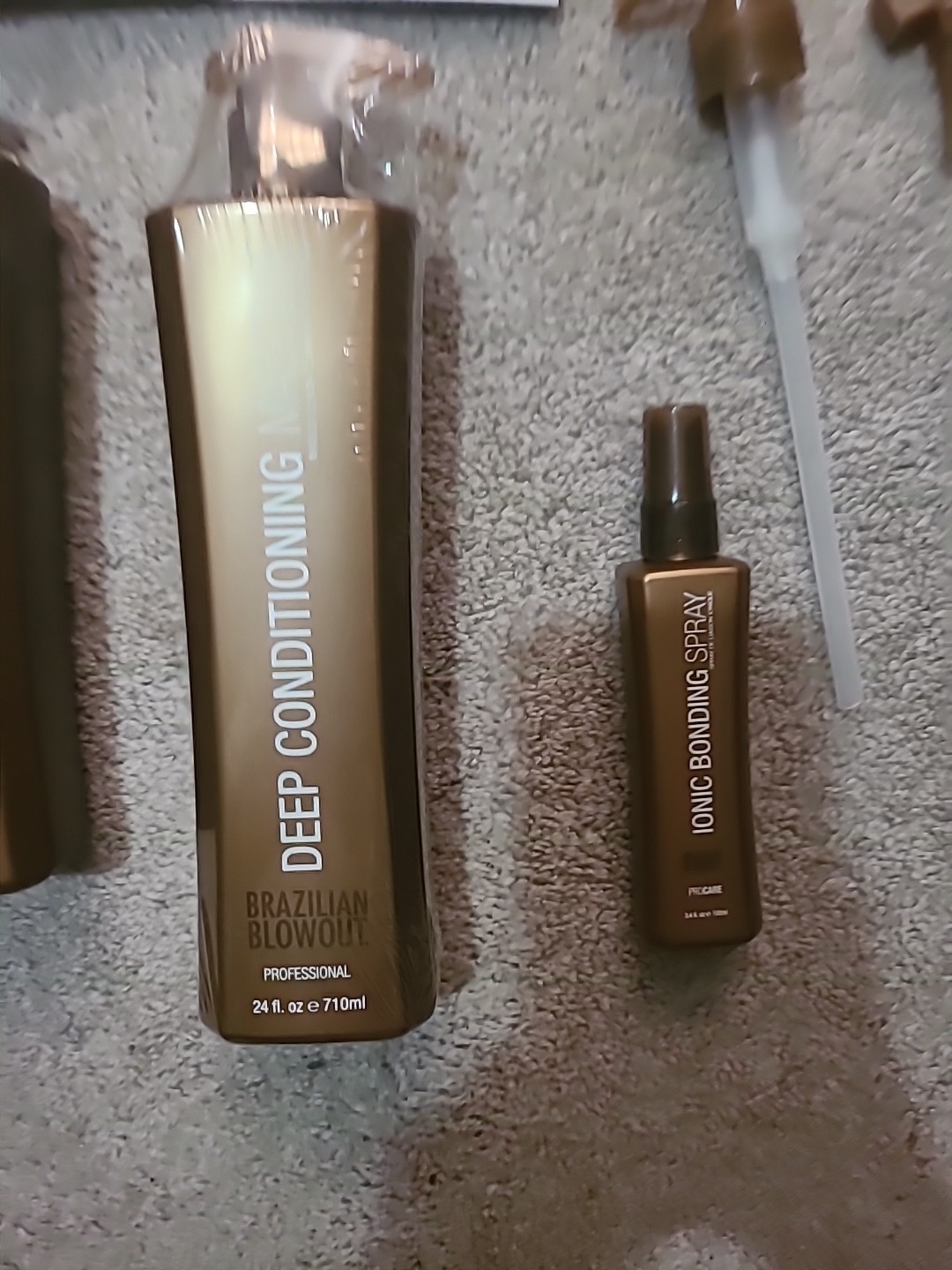 Brazilian Blowout 1,2,3 And Deep Conditioning Masque