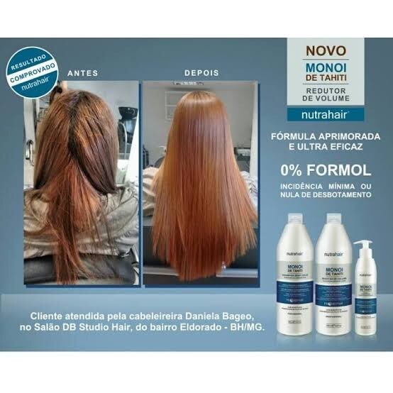 Progressive Tahiti Monoi (3 Items) Nutra Hair | Reducer + Shampoo + Fluid