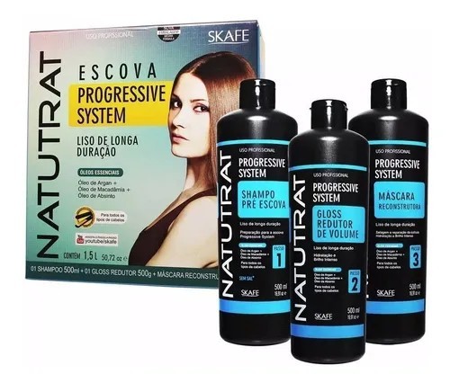 Ana Paula Carvalho SOS Pro Premium Line Hair Treatment Kit 3 Steps 3x1L/33.8 Oz