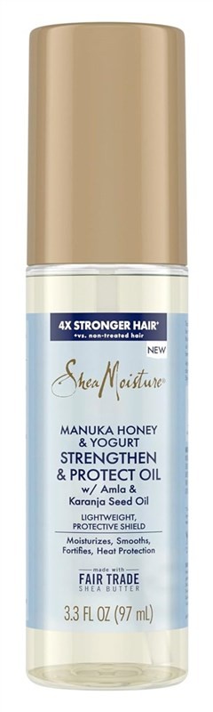 (2 PACK) Shea Moisture Manuka Honey + Yogurt Strengthen Oil 3.3 Ounce