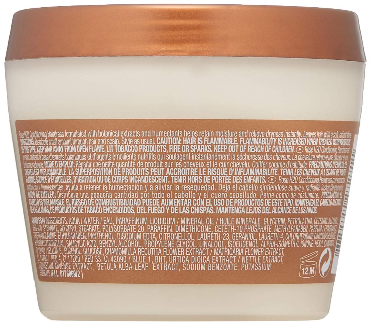Mizani Hairdress Rose H2O Scalp Relief Treatment All Hair Types