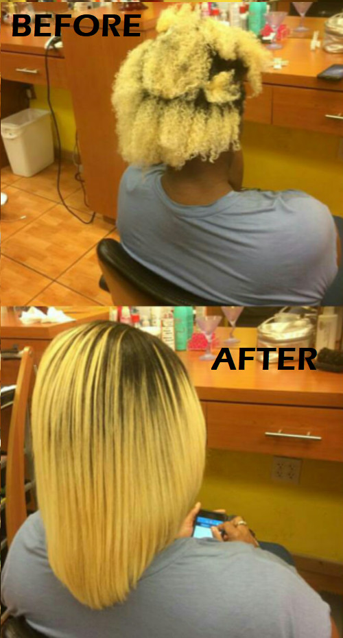 GS GEMS STYLE Hair Surgery Organic Hair Treatment For Blonde Hair 4oz/120ml