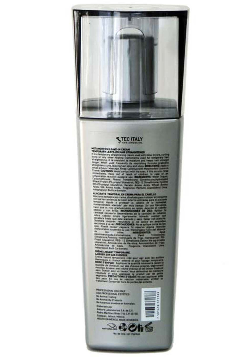 Tec Italy Metamorfosi Leave in – Temporary hair straightening treatment 10.1oz