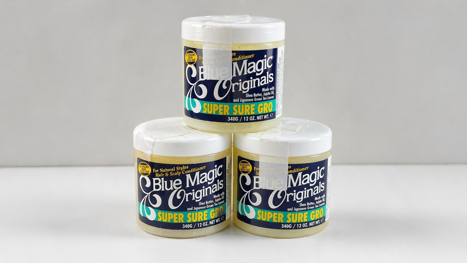 Blue Magic Orginal Super Sure Gro 100% Natural Hair & Scalp Conditioner