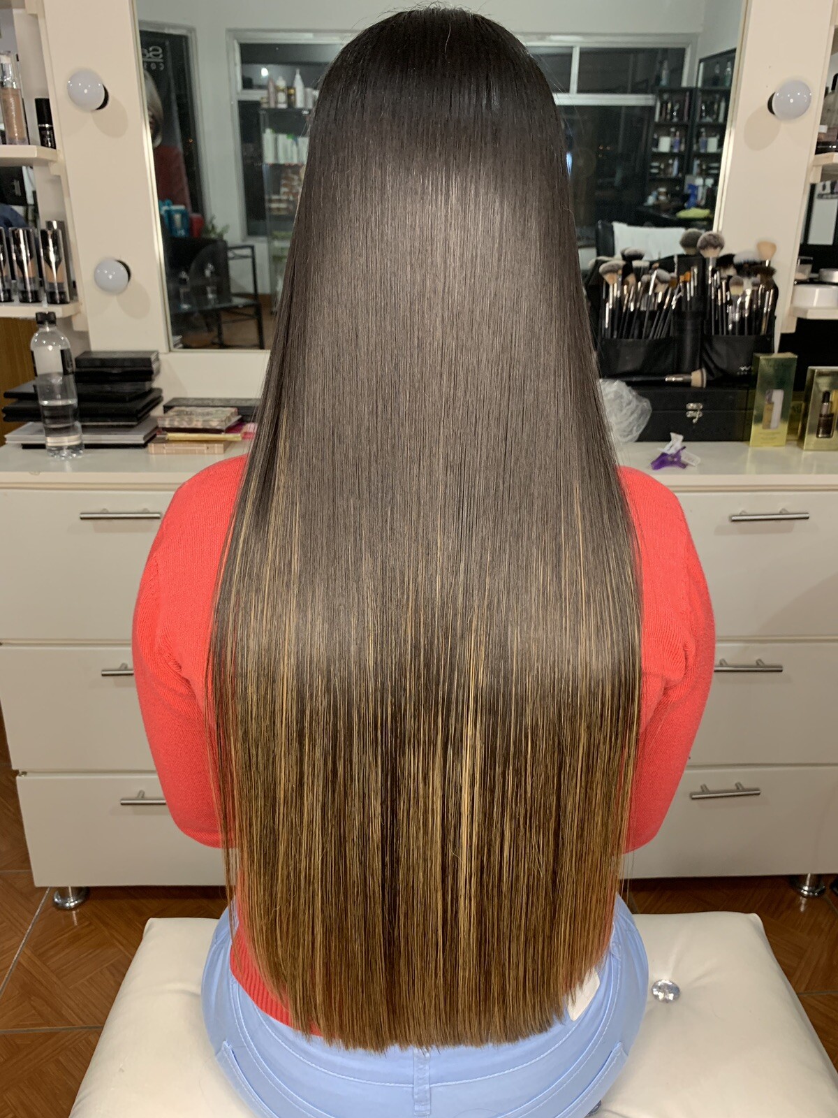 Keratin Treatment, Hair Straightener, Brazilian Blowout 2 x 120ml by VERENIZE.