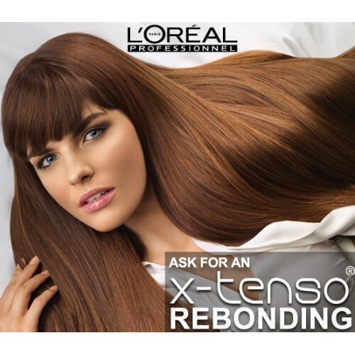 L’Oreal X Tenso Permanent Hair Straightener Kit Extra Resistant Hair Black 400ml