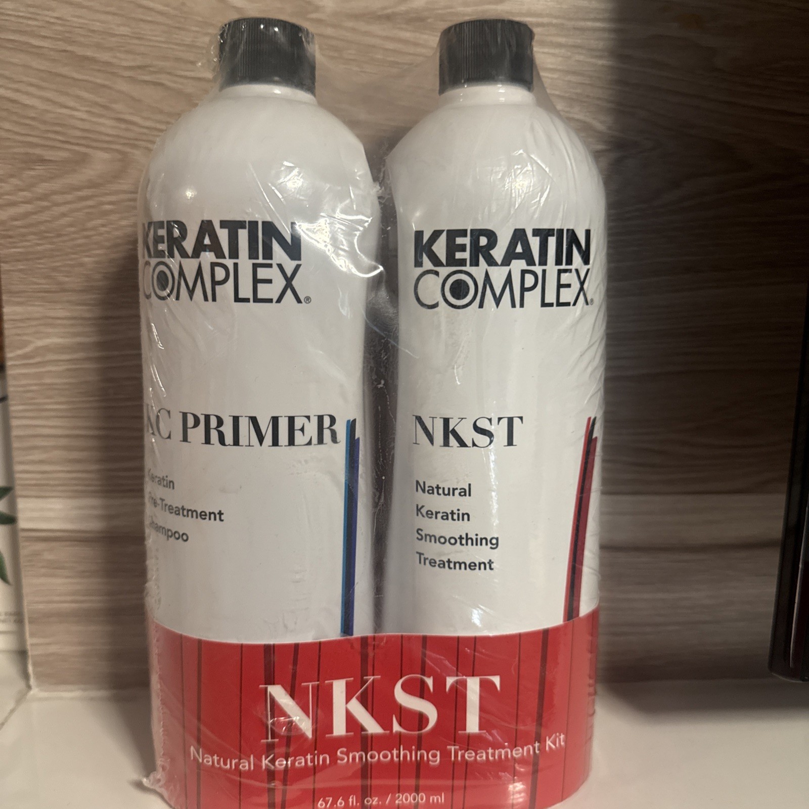 Keratin Complex Kc Primer Pre-Treatment Shampoo & NKST Smoothing Treatment 67.6