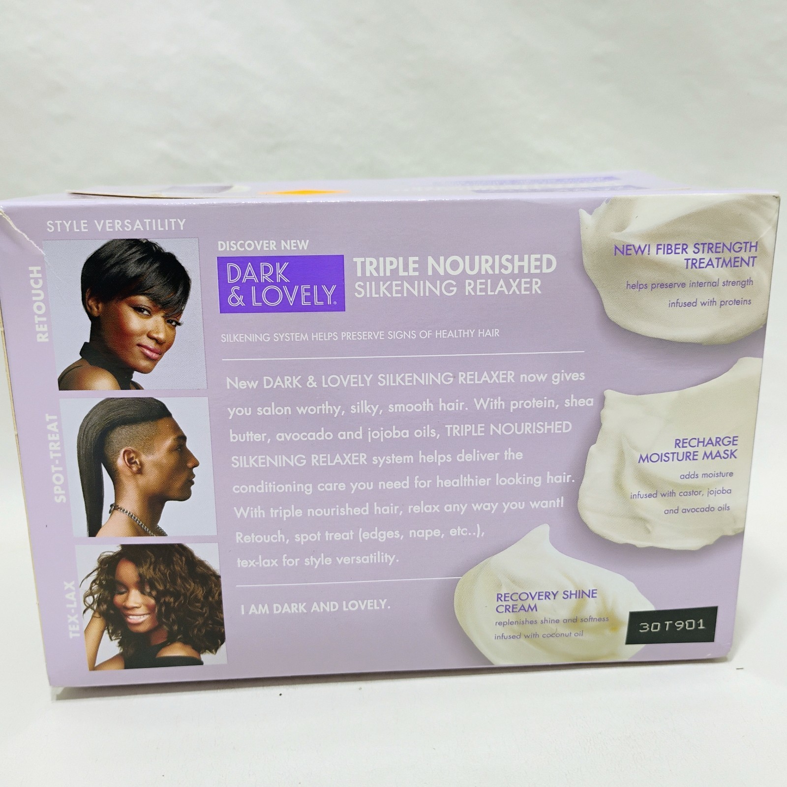 Lot Of 2 Dark & Lovely Triple Nourished Silkening Hair Relaxer New In Box