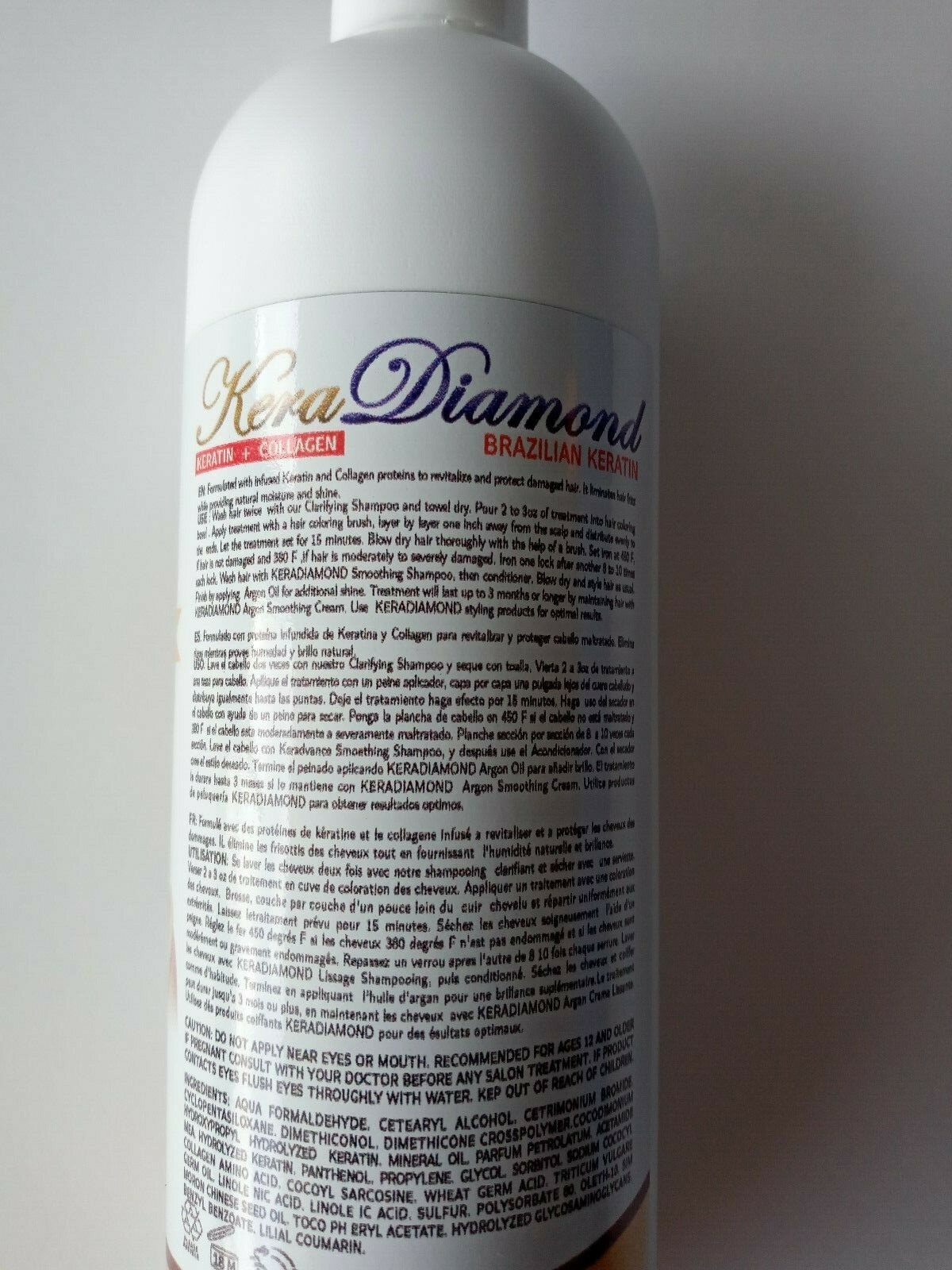 Kera Diamond Brazilian Keratin, Chocolate Treatment 16oz