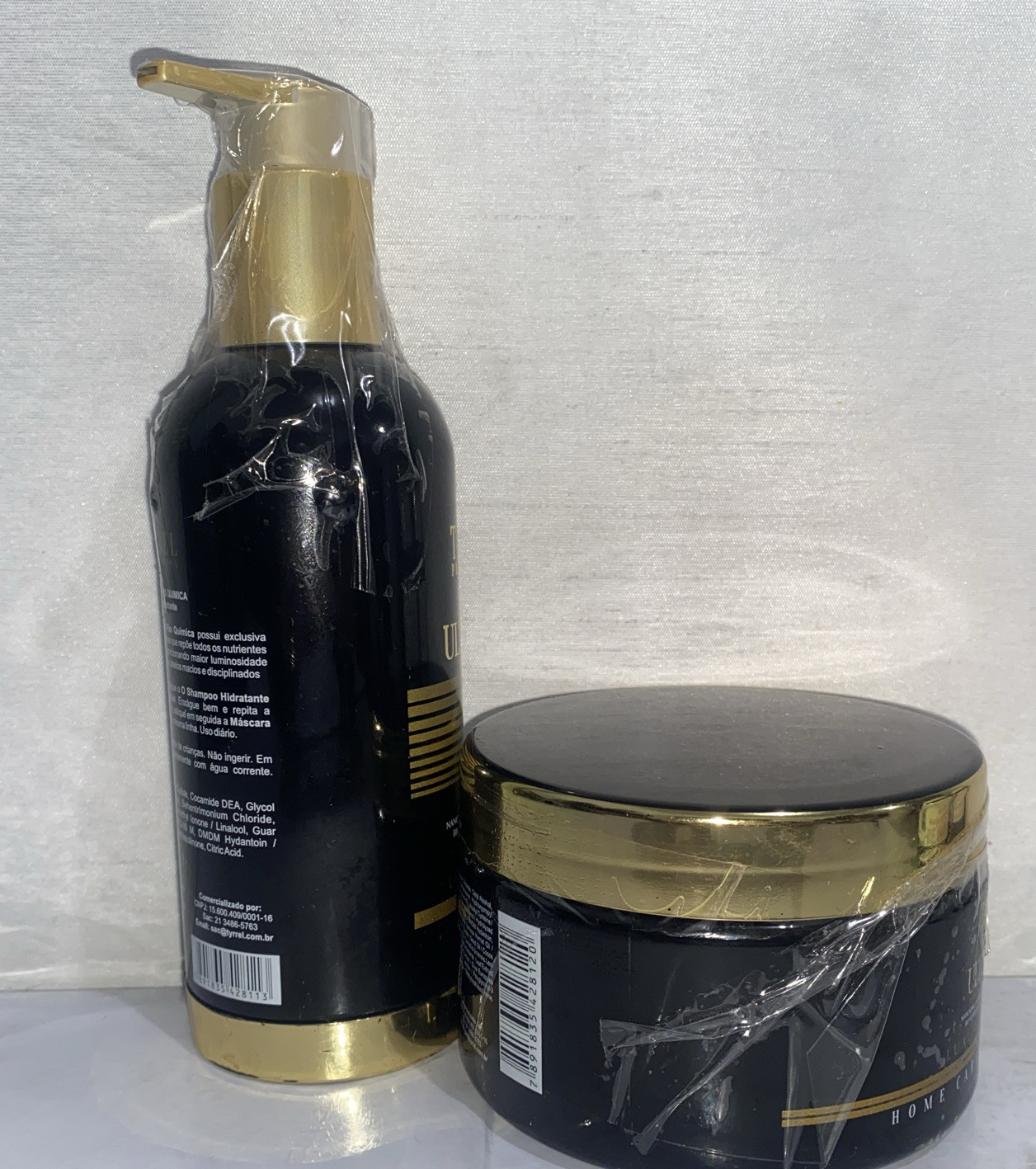 Tyrrel Professional Straightening Kit Shampoo & Mascara Ultra Soft (Hair Mask )