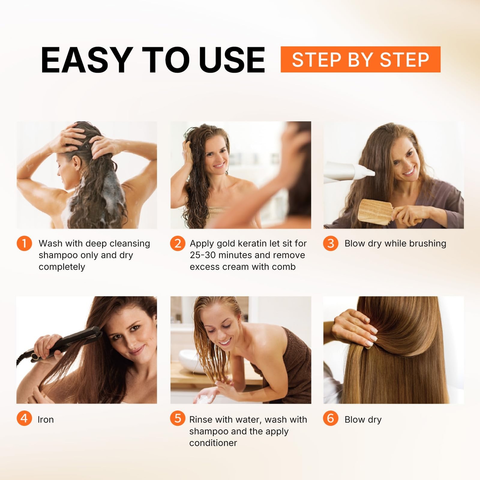 Karseell Maca Essence Repair Keratin Hair Treatment Straightening Kit, 12 Weeks