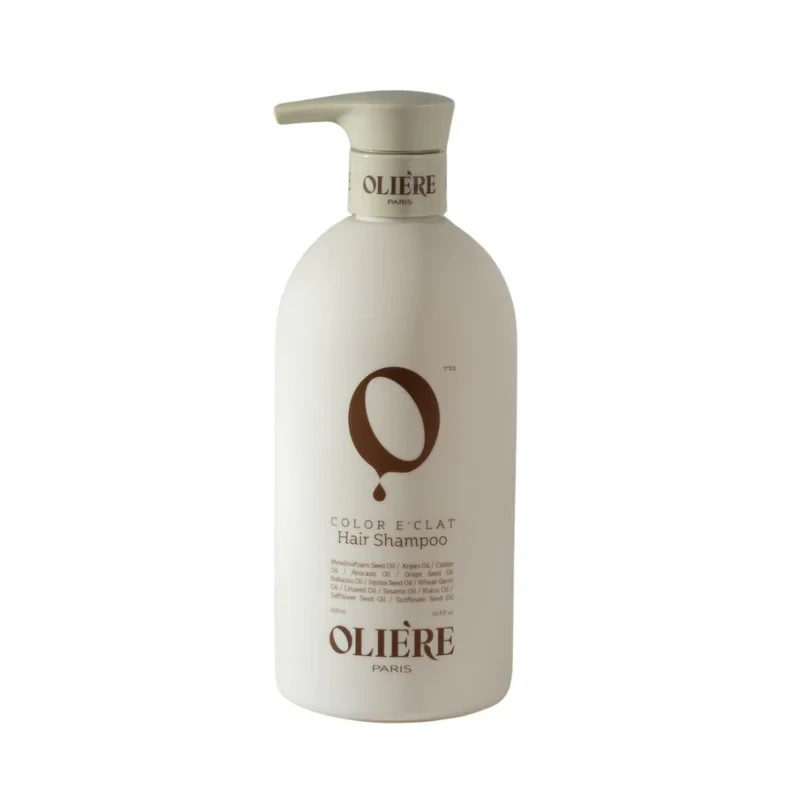Olière Paris Color E’clat Shampoo for Colored & Damaged Hair – 500ml / 16.9 oz