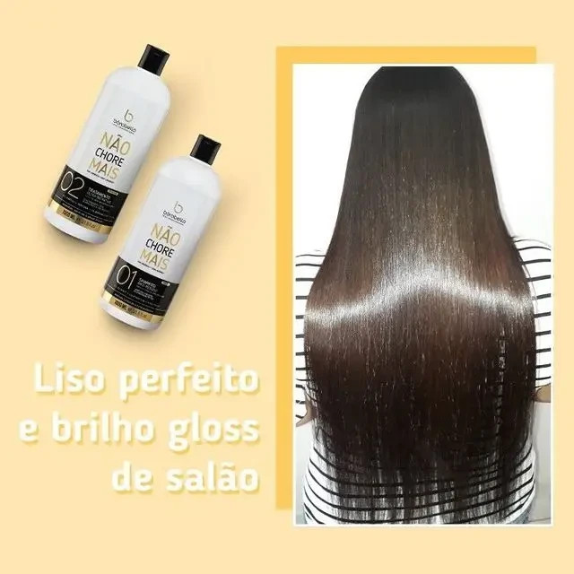 Borabella Nao Chore Mais Treatment Professional Brazilian Keratin 1L/33.81 fl oz