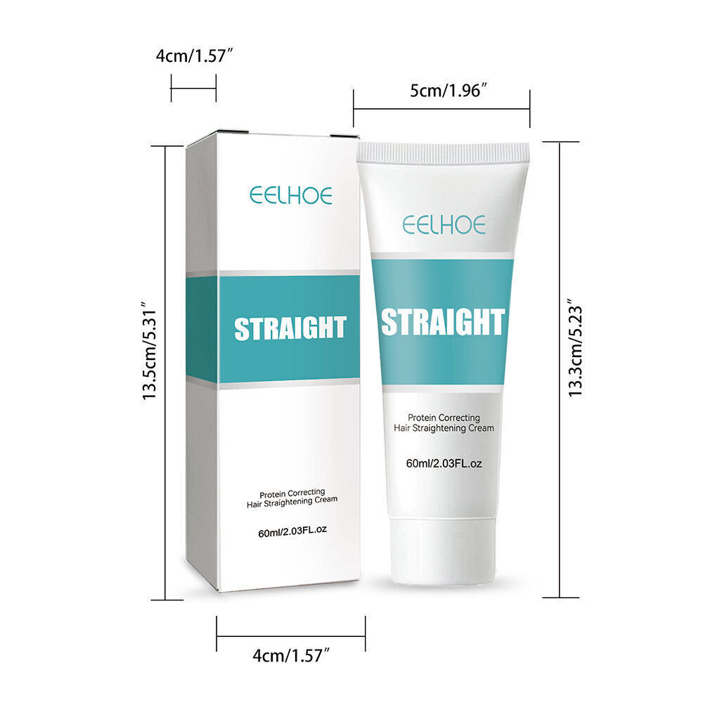 5X Protein Hair Straightening Cream, Silk & Gloss Hair Straightening Cream 60ml