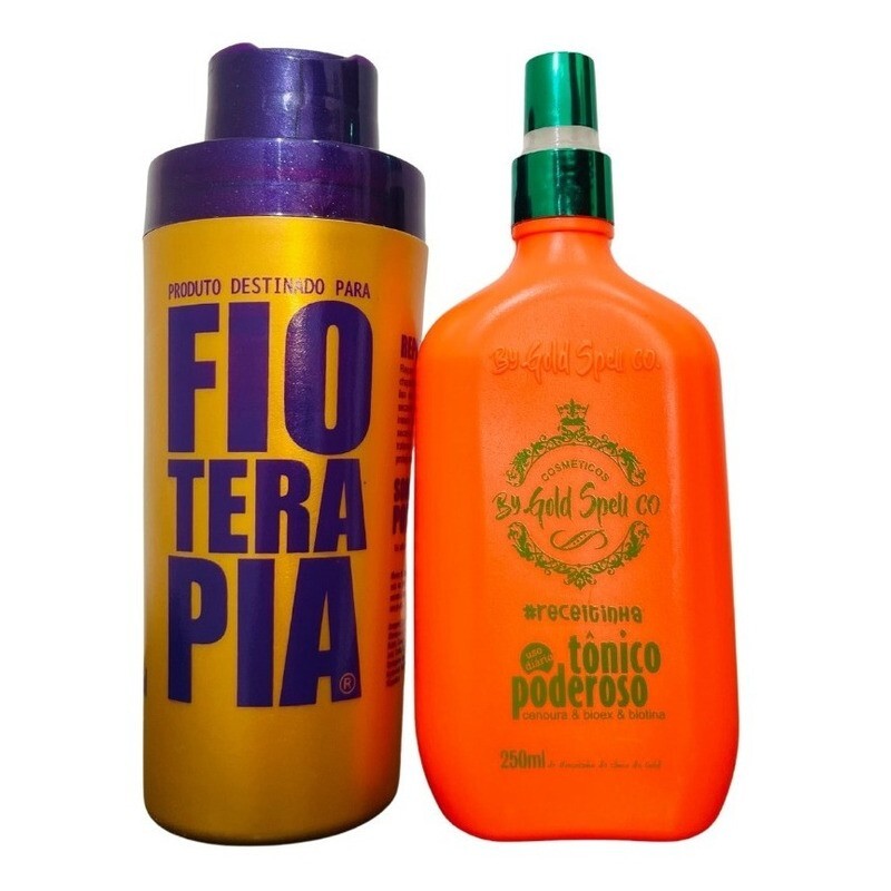 Treatment Keratin Everk Fioterapia 500ml + Powerful Tonic 250ml