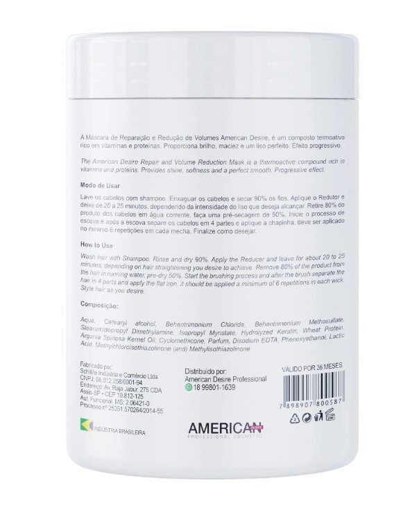 Hair American Desire Step 4 Repair Mask Reducer 1kg