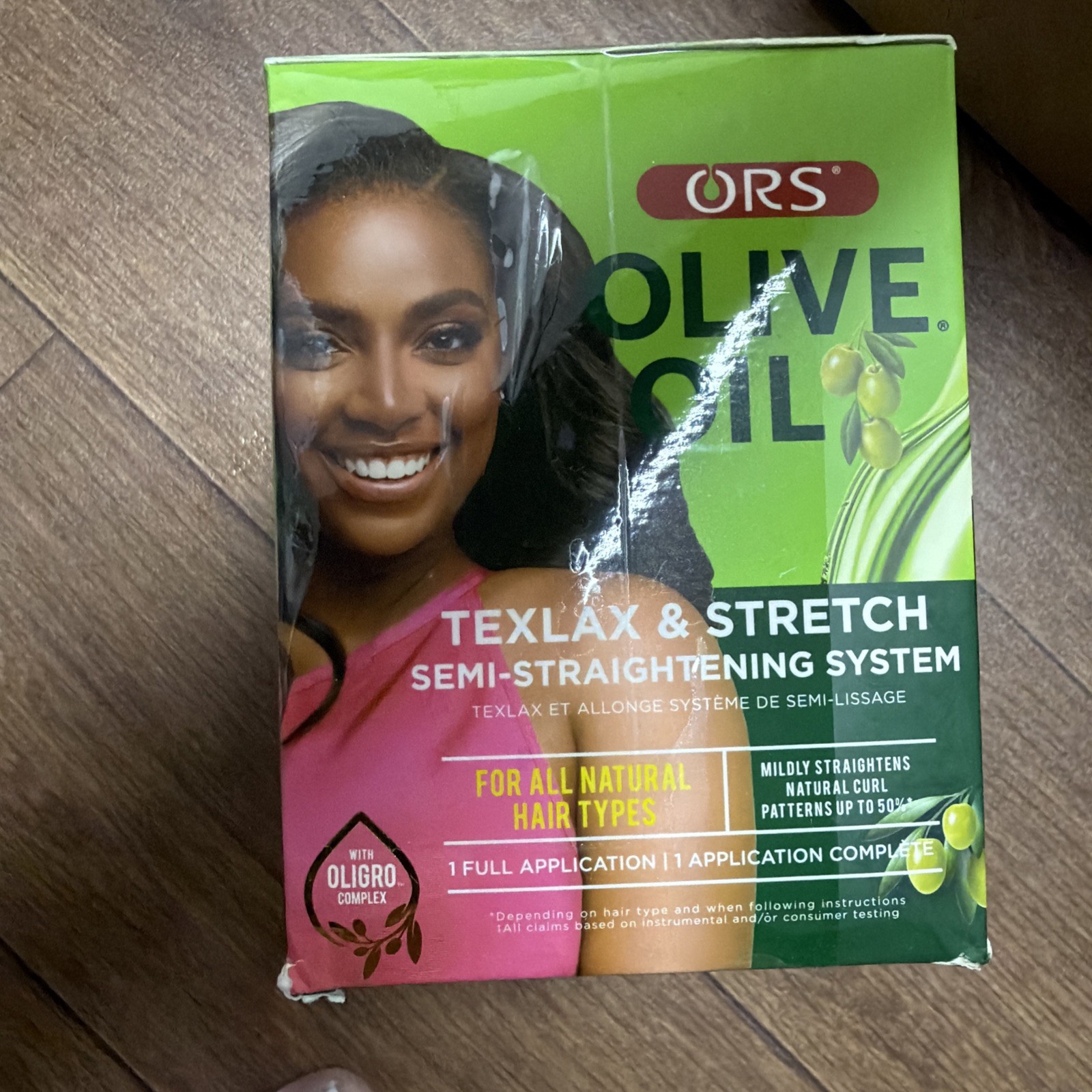 ORS Olive Oil TexLax Stretch Semi- Straightening System All Hair Types Fast Ship