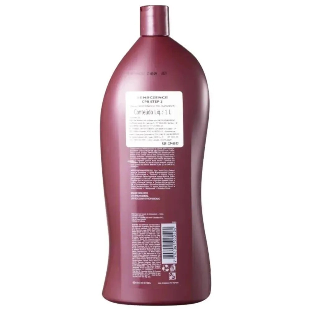 Senscience CPR Hair Reconstruction Repair Treatment Conditioner Step 3 1L