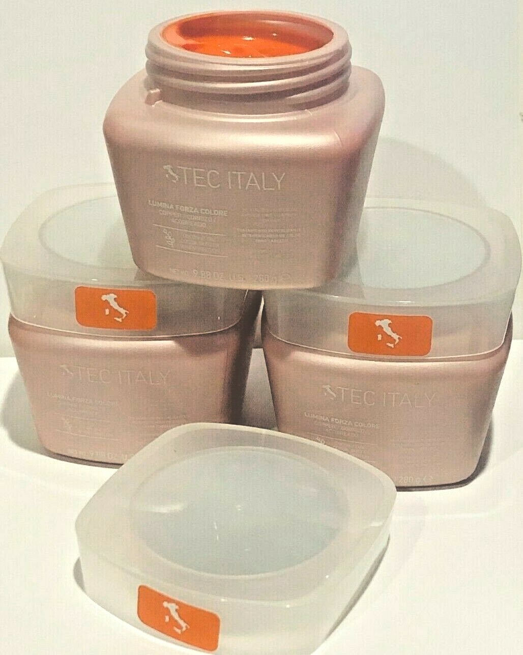 Tec Italy Hair Dimension Lumina Forza Colore Hair Treatment COPPER 3 PACKS NEW
