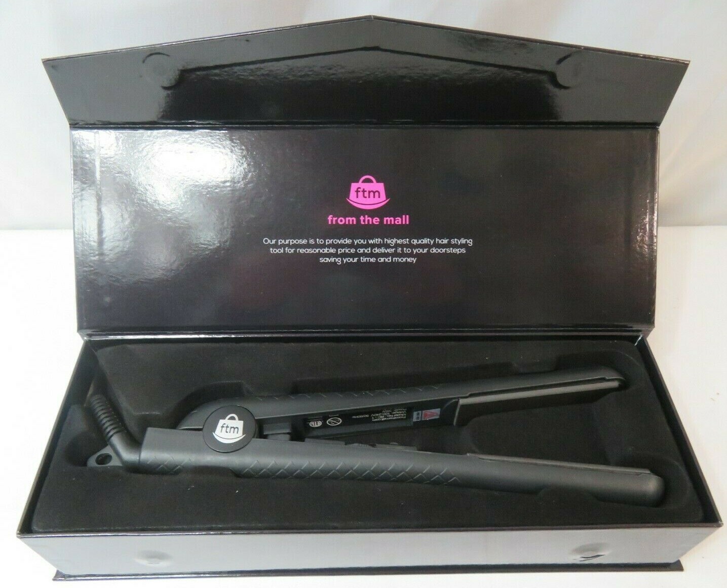 Stylist Hair Straightener FTM From The Mall NEW