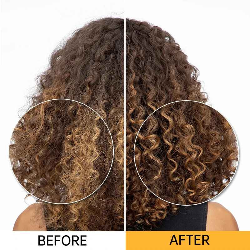 Hair Mask Keratin Straightening Repair Damaged Frizy Treatment Soft Smoothing