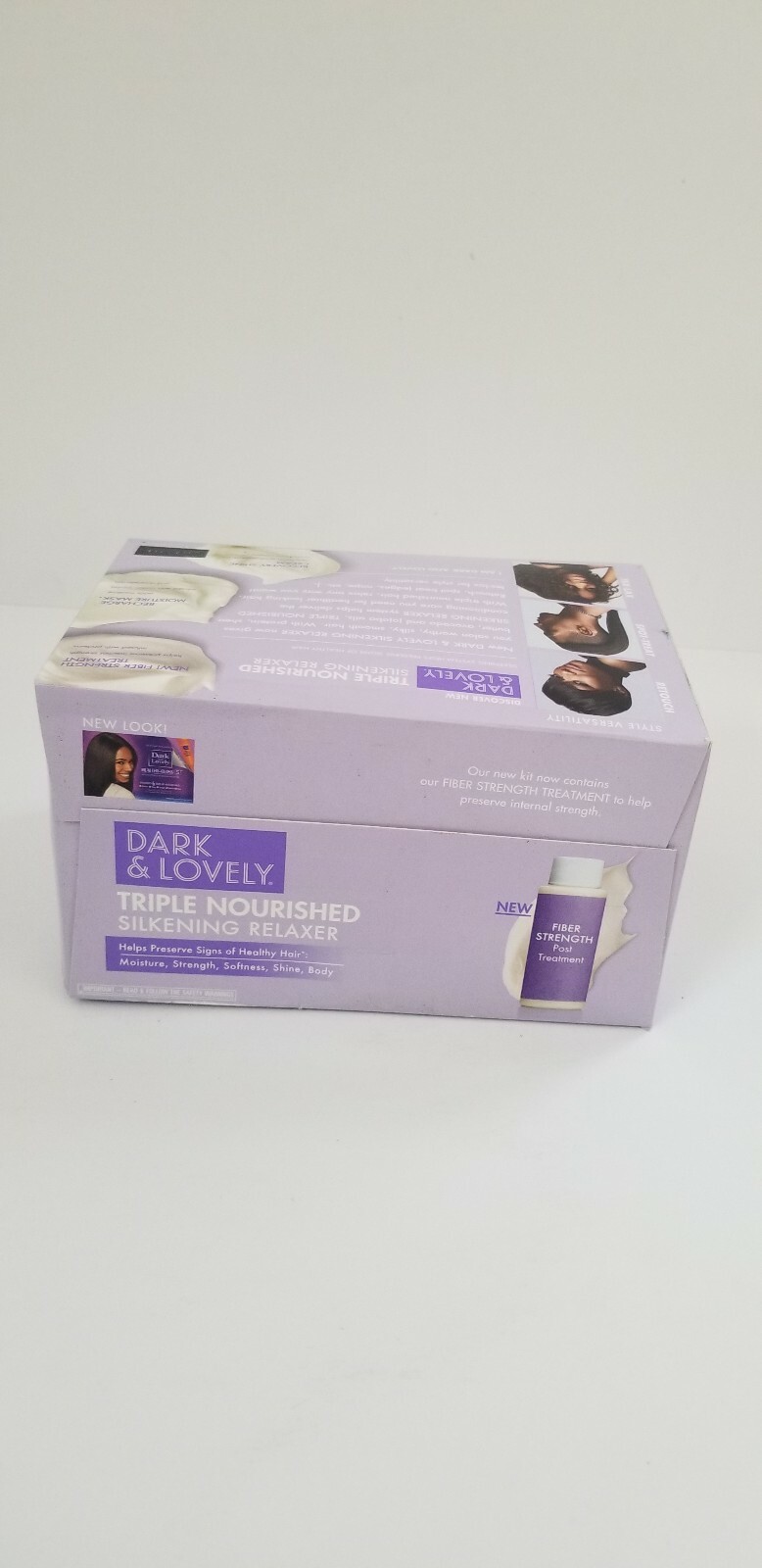 NEW LOOK Dark & Lovely Triple Nourished Silkening Relaxer Kit NIB