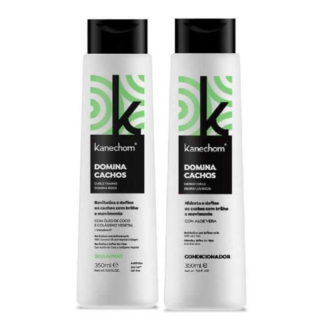 Domina Cachos Curly Definicion Collagen Coconut Aloe Vera Kit 2x350ml – Kanechom