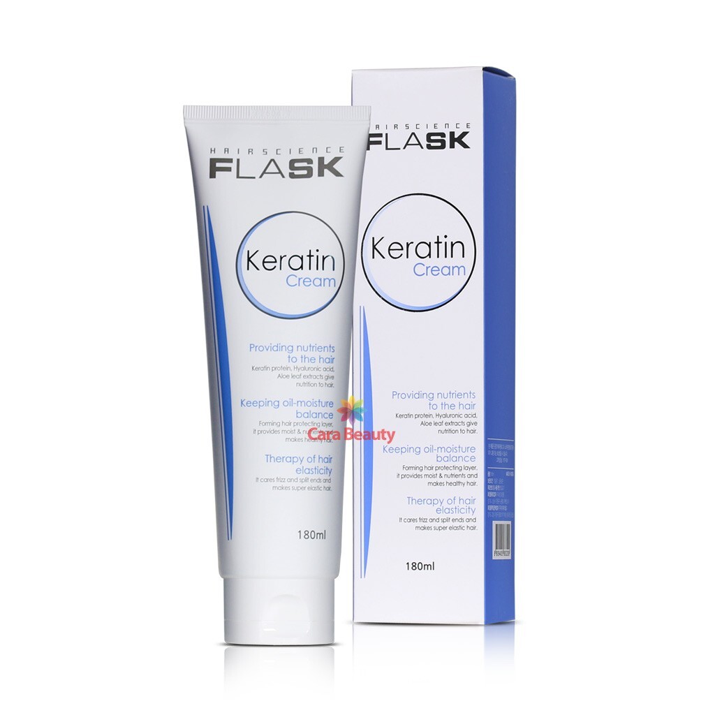 FLASK Keratin Cream 180ml / Hair Leave-in Treatment