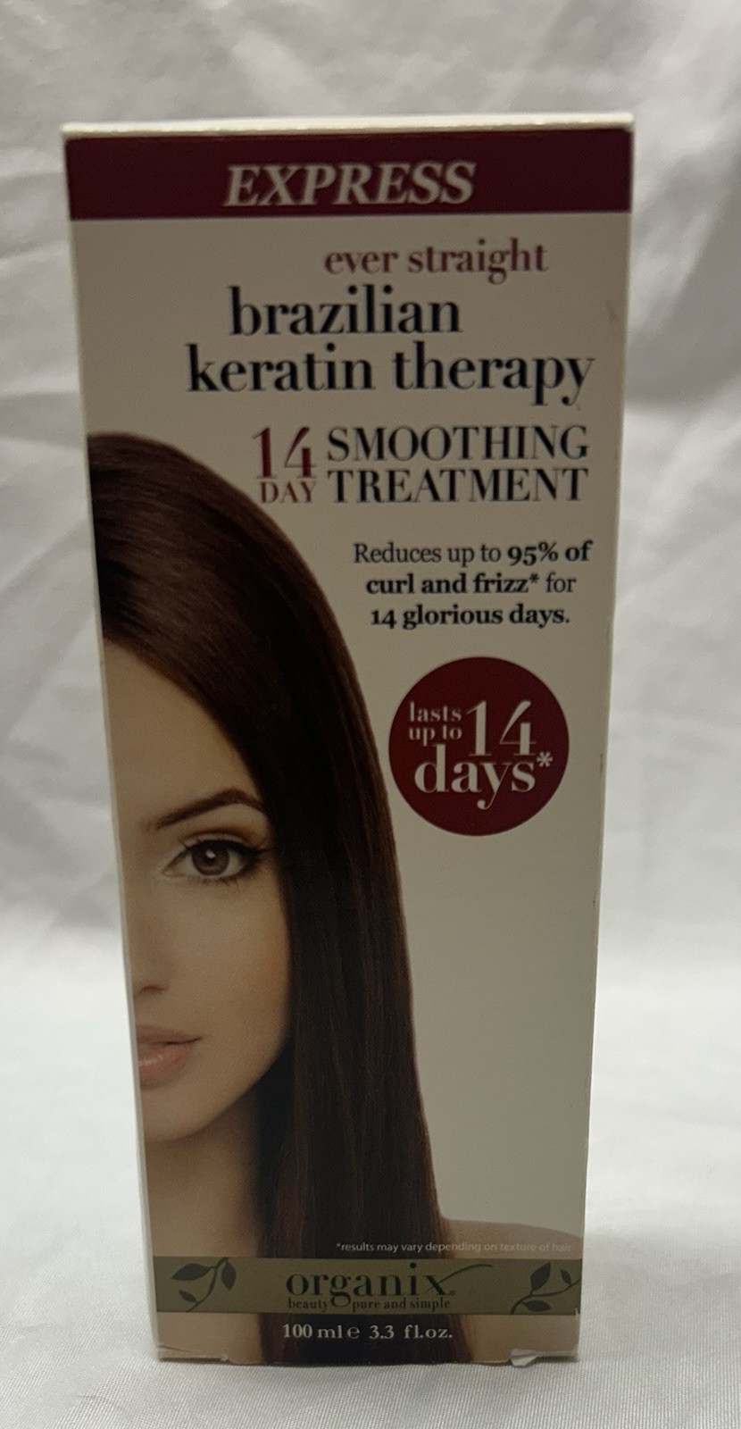 Organix OGX Ever Straight Brazilian Keratin Therapy 14 Day Smoothing Treatment