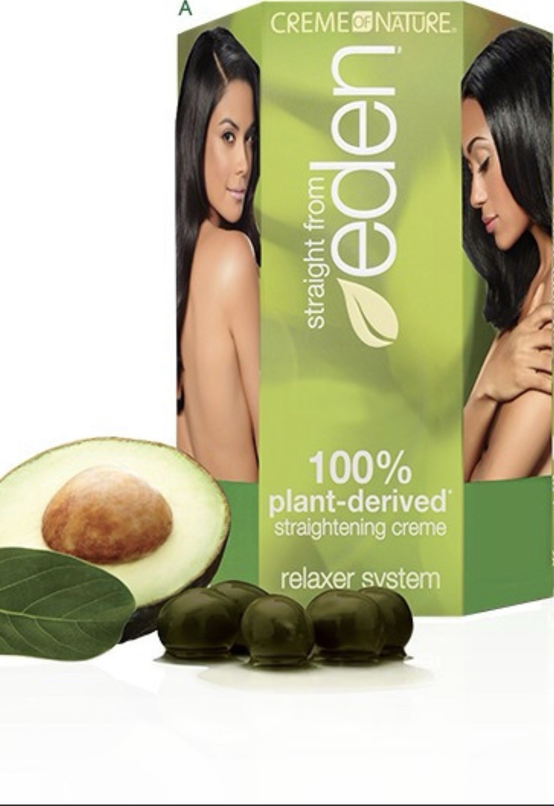 Creme of Nature Straight From Eden Strengthening Relaxer Fine Wavy Delicate Hair