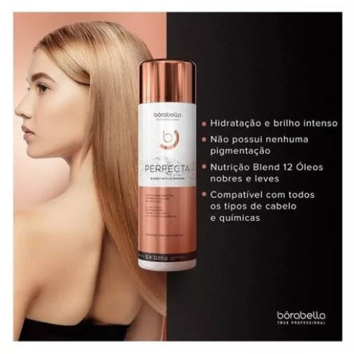 Borabella Perfecta Bio Definitive Organic Straightening Treatment 1L 33.8oz